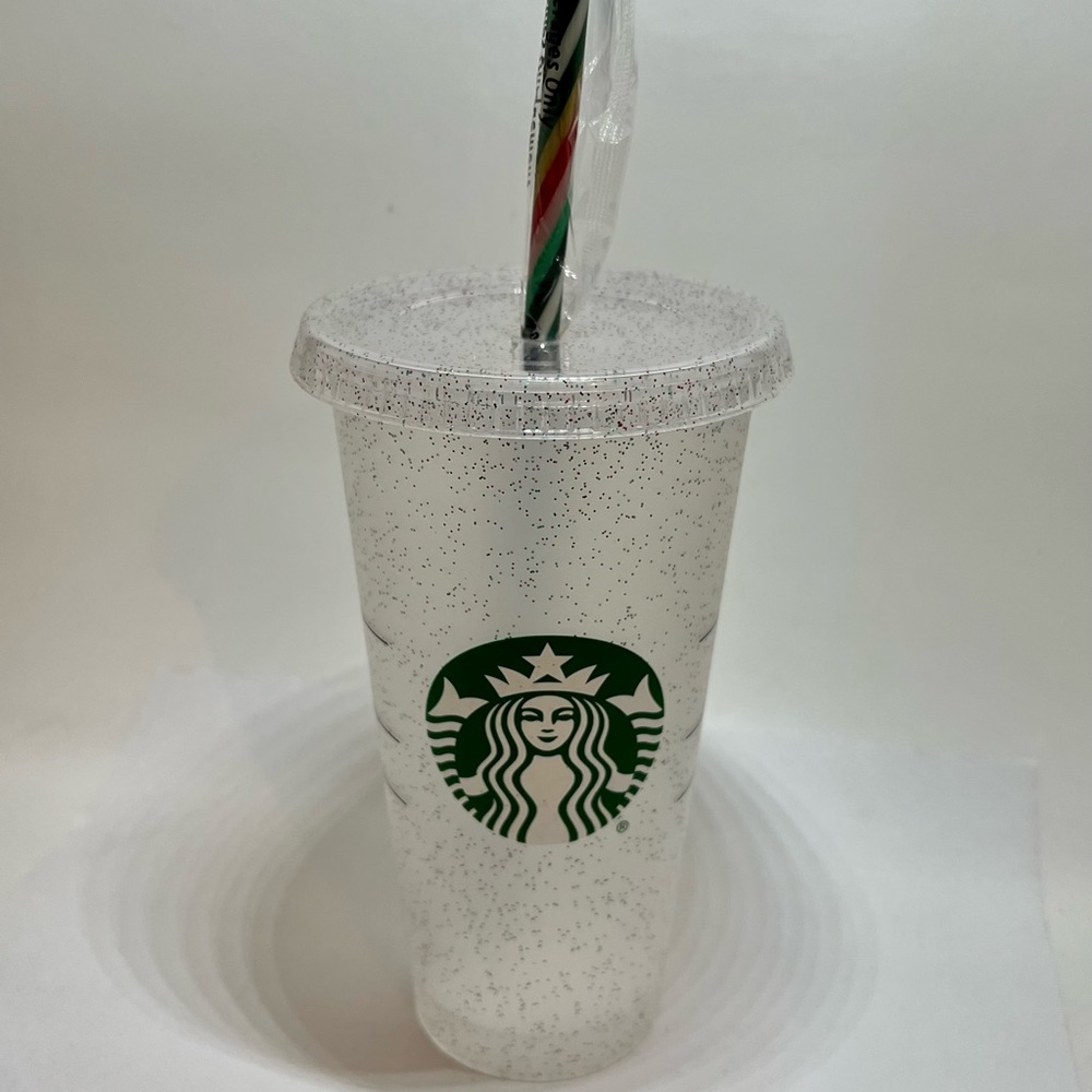 Starbucks 2022 Christmas Glitter Cold Cup